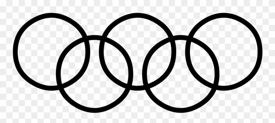 olympic clipart black and white
