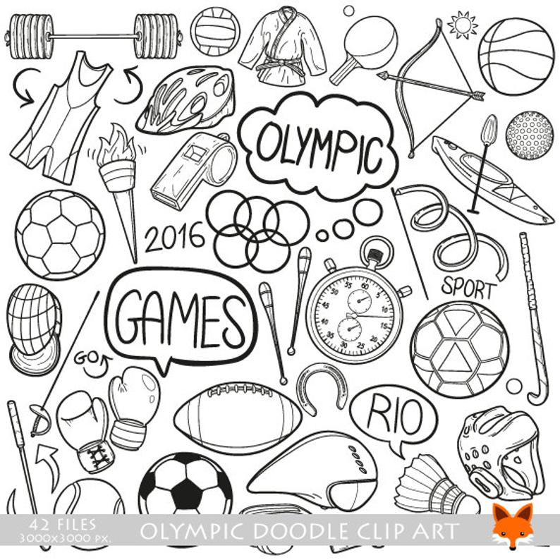 olympic clipart hand