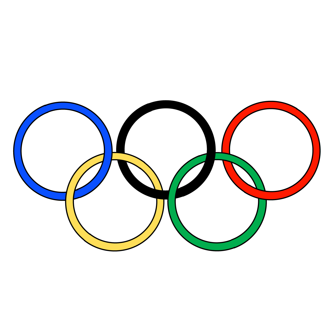 Olympic clipart olympic rings. Olympics