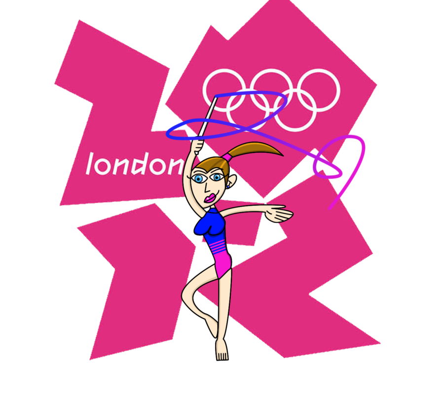 Olympics dancing by christopia. Olympic clipart ribbon