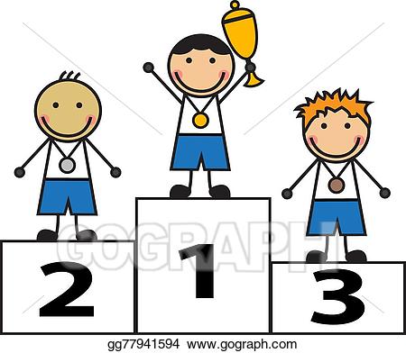 olympics clipart medal stand
