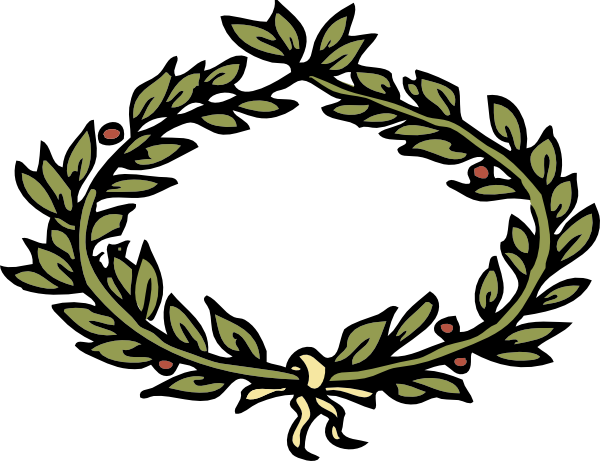 olympic clipart wreath