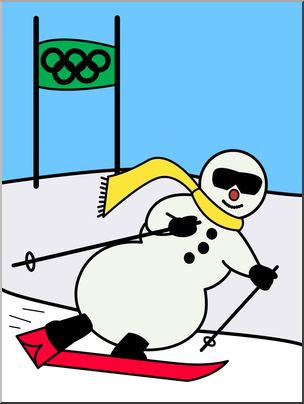 olympics clipart cartoon