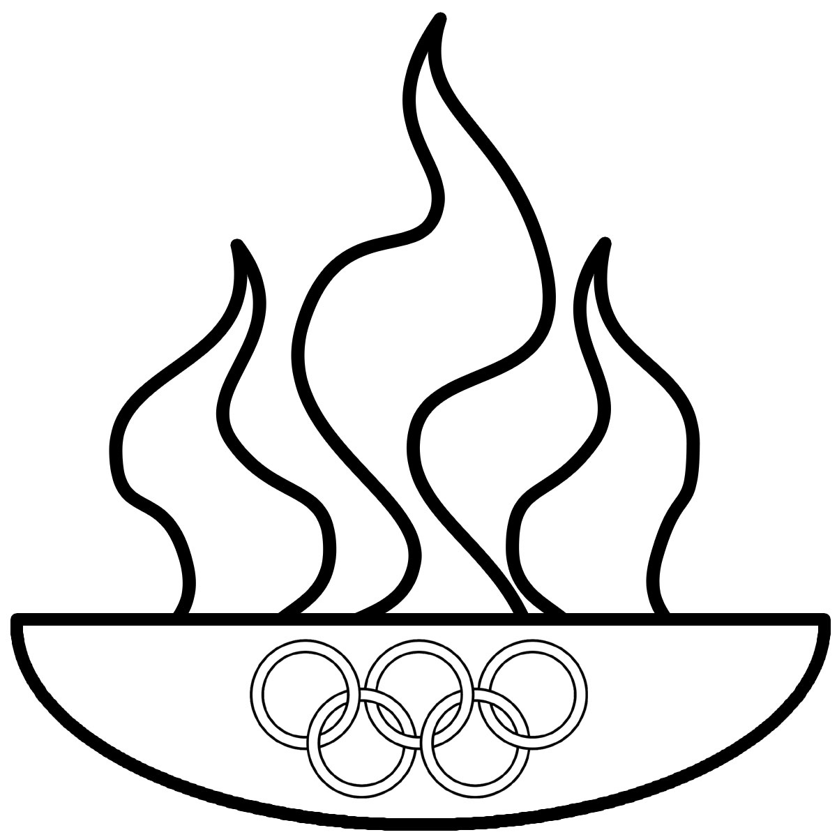 olympics clipart drawing