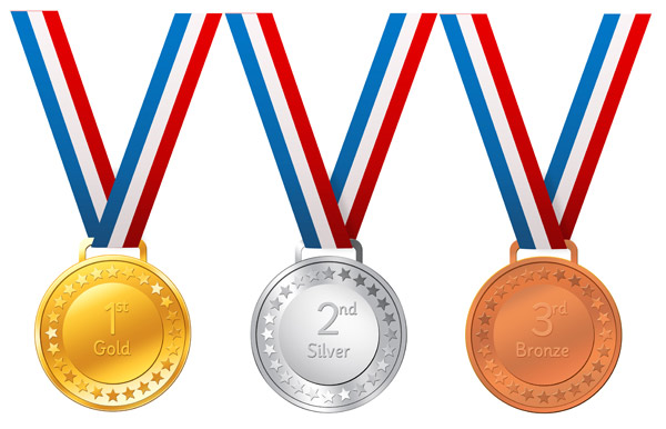 olympics clipart many medal