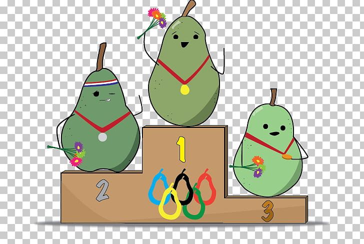 Summer olympic games podium. Olympics clipart pear