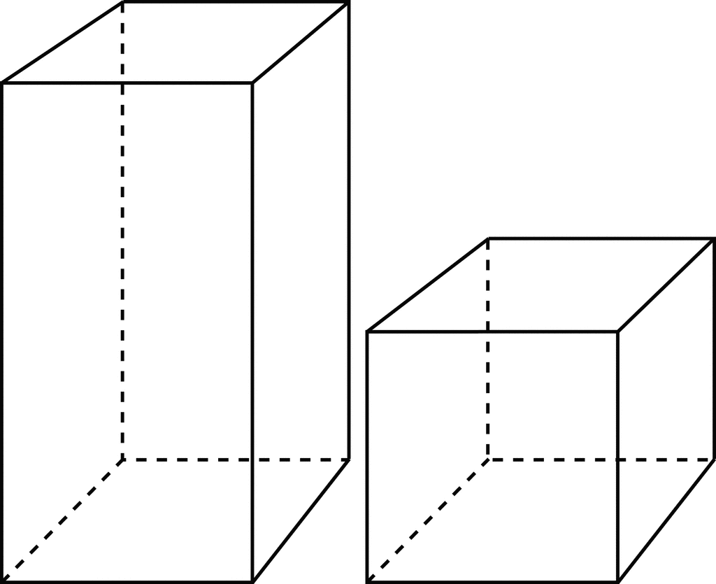 one clipart cube shape