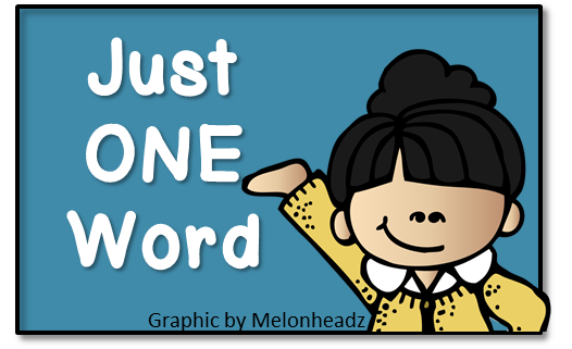 one clipart one word