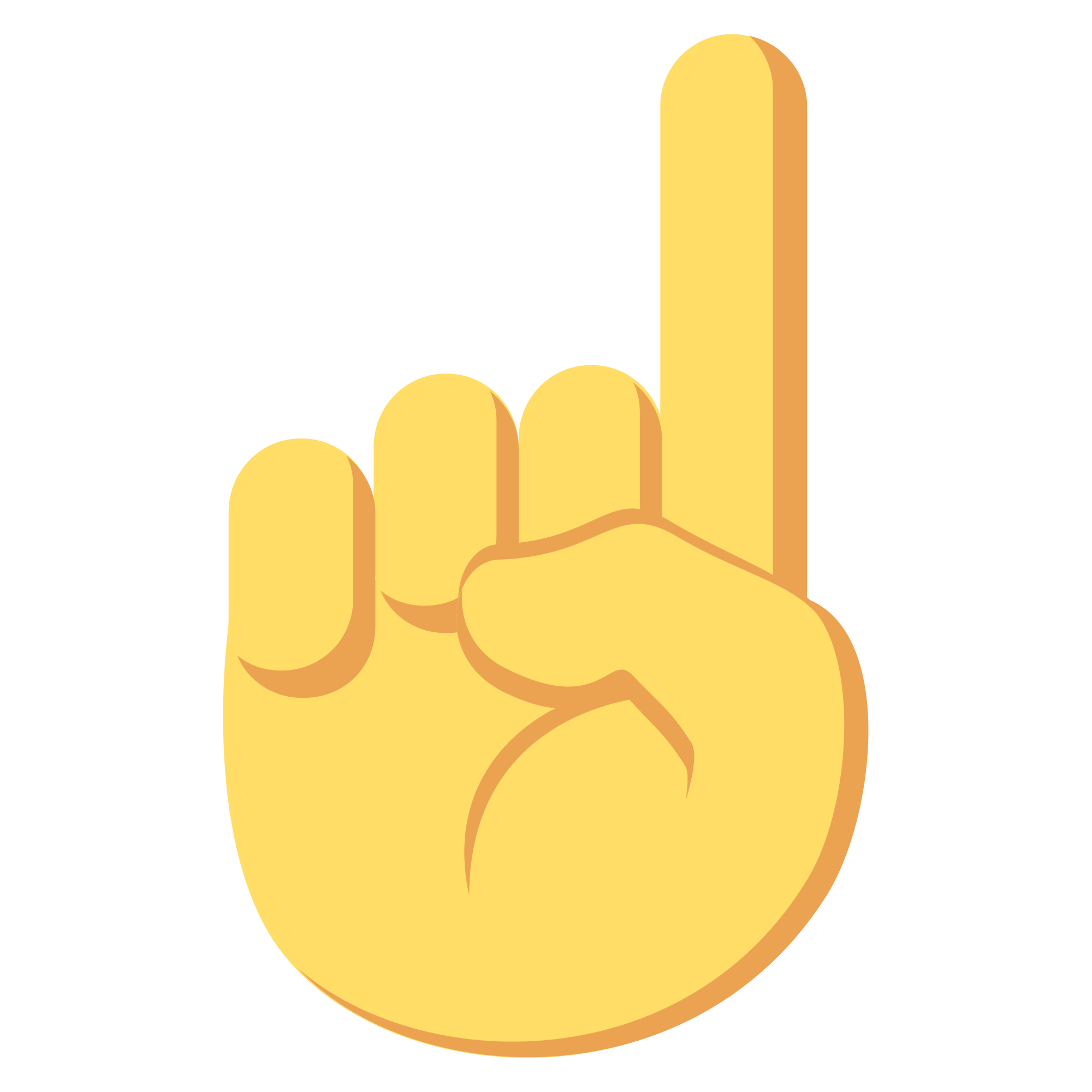 one clipart thumb up