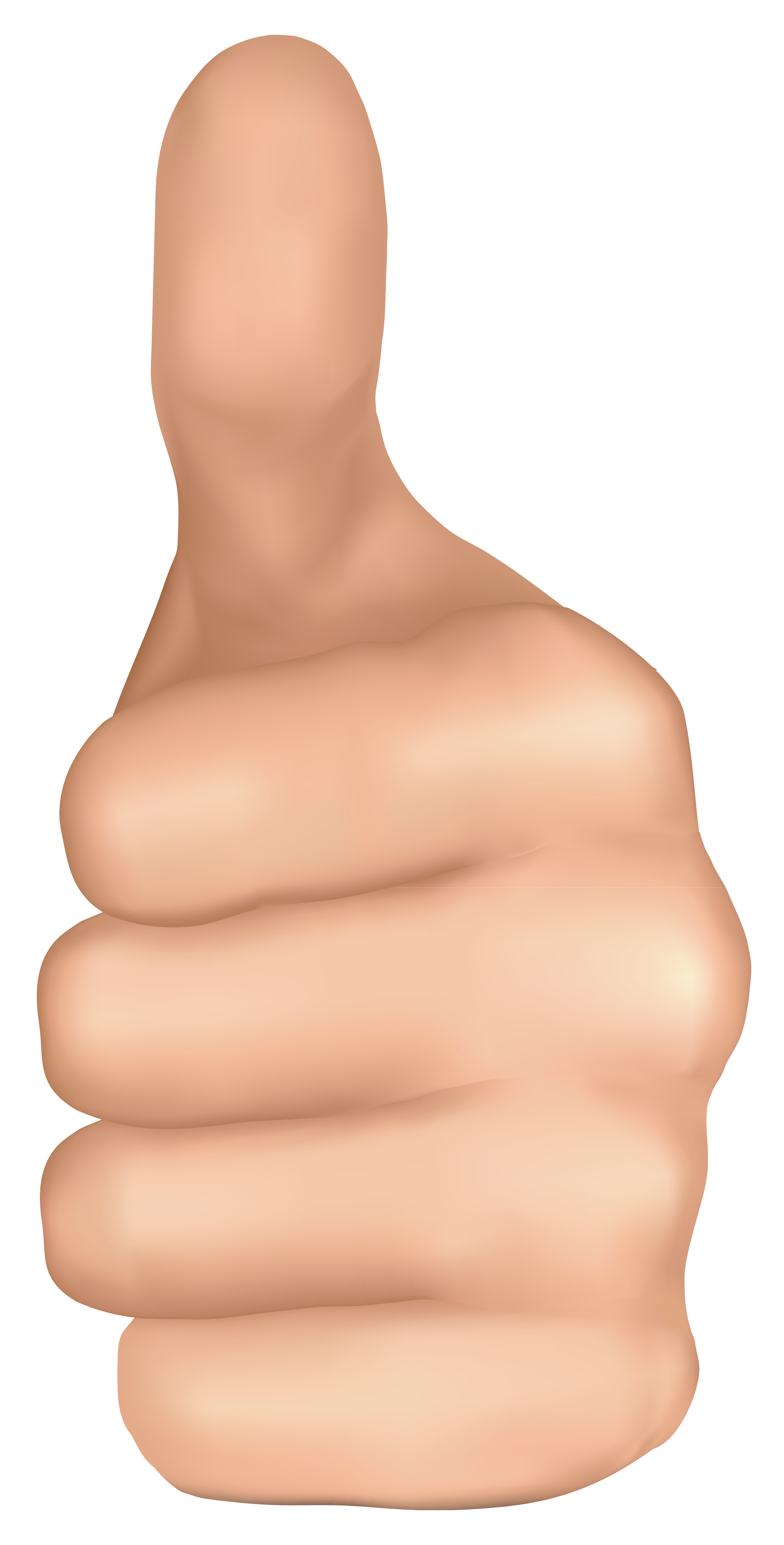 thumb clipart high