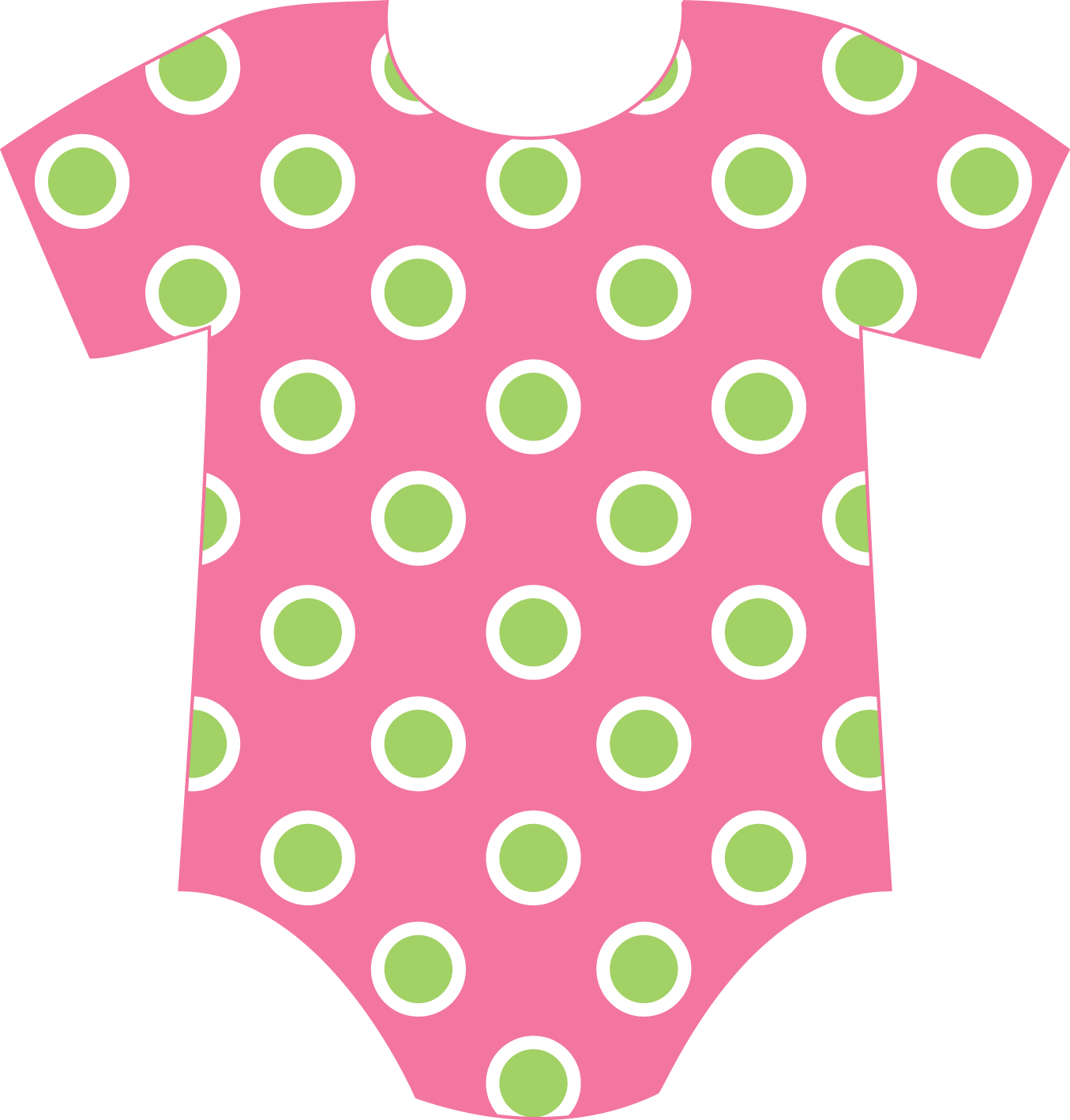 pink clipart baby onesie