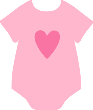 onesie clipart heart thing
