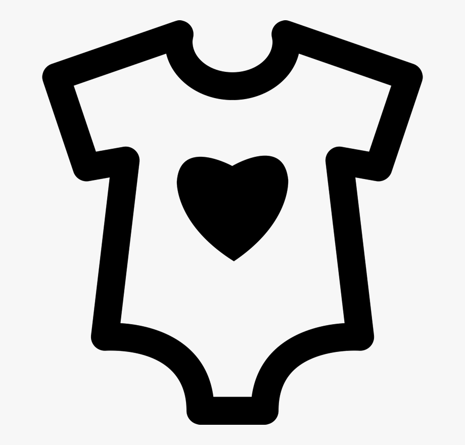 onesie clipart heart thing