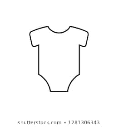 Download Baby Bootie Outline Shefalitayal
