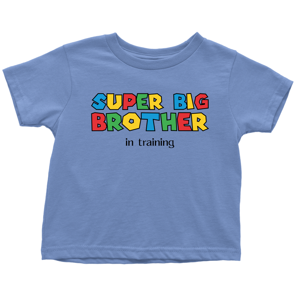 Shirt clipart big shirt. Super brother chic baby