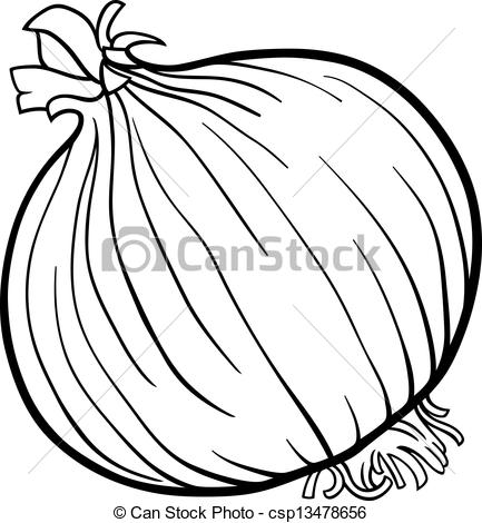 onion clipart black and white