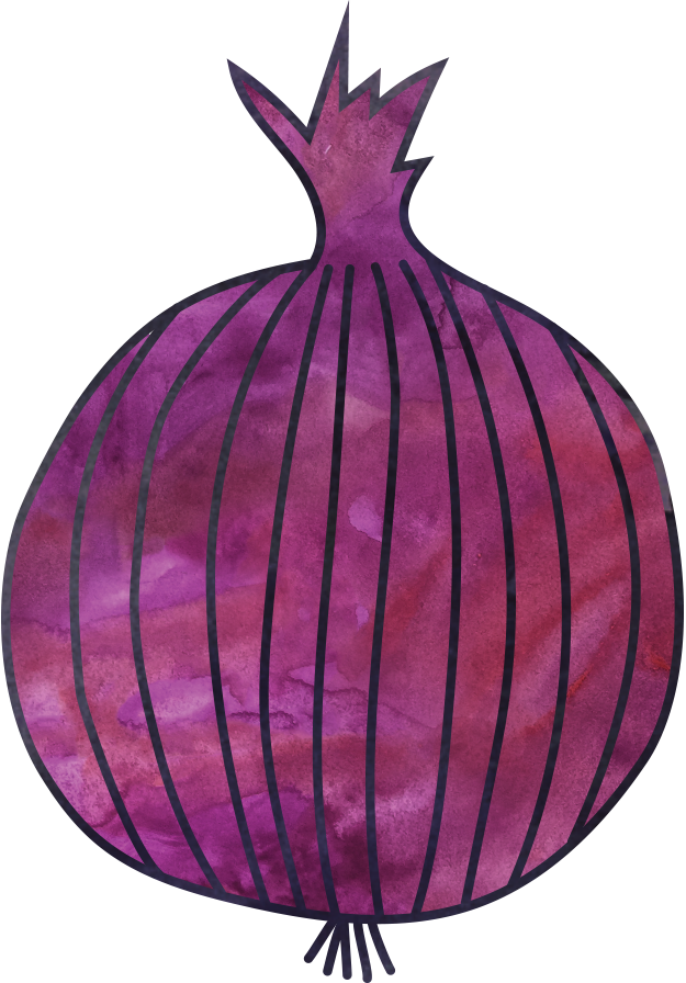 onion clipart violet