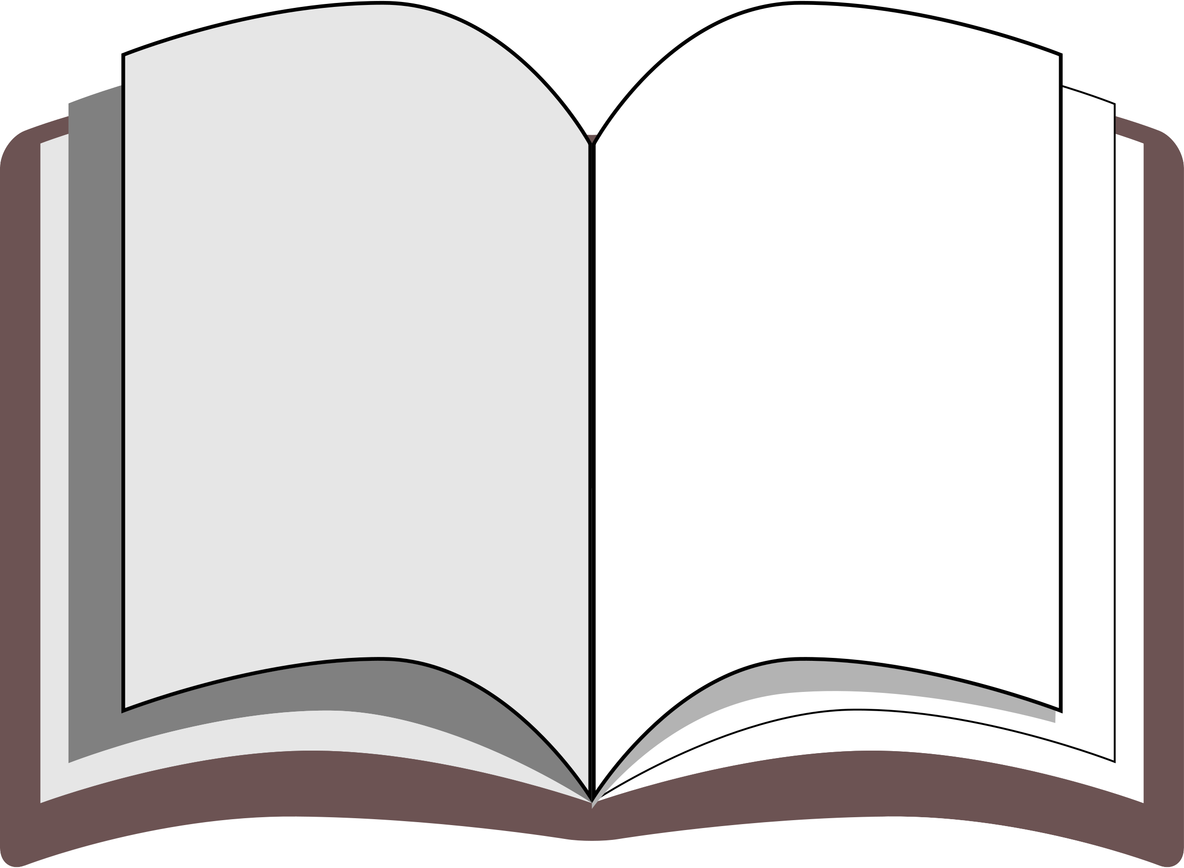 Book clipart open book. Free public domain clip