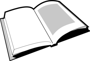 Open book clip art public domain. At clker com vector