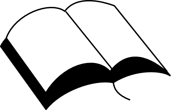 Bible at getdrawings com. Open book clip art silhouette
