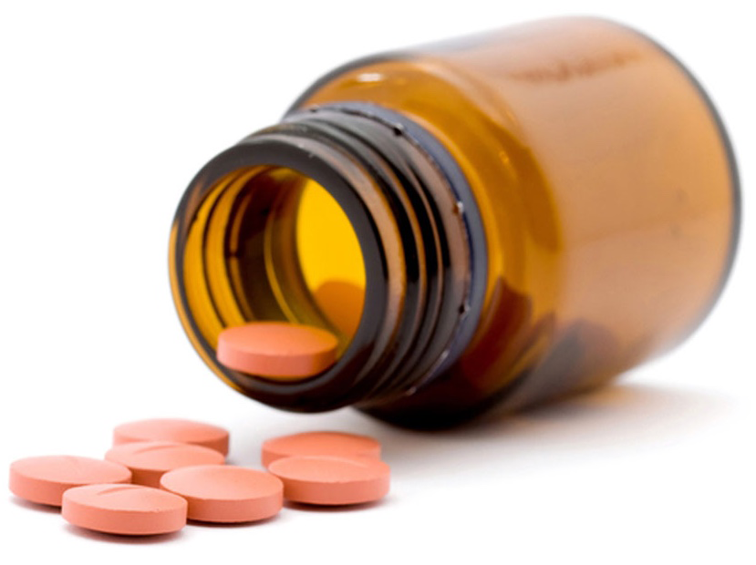 Open pill bottle png.  page american association