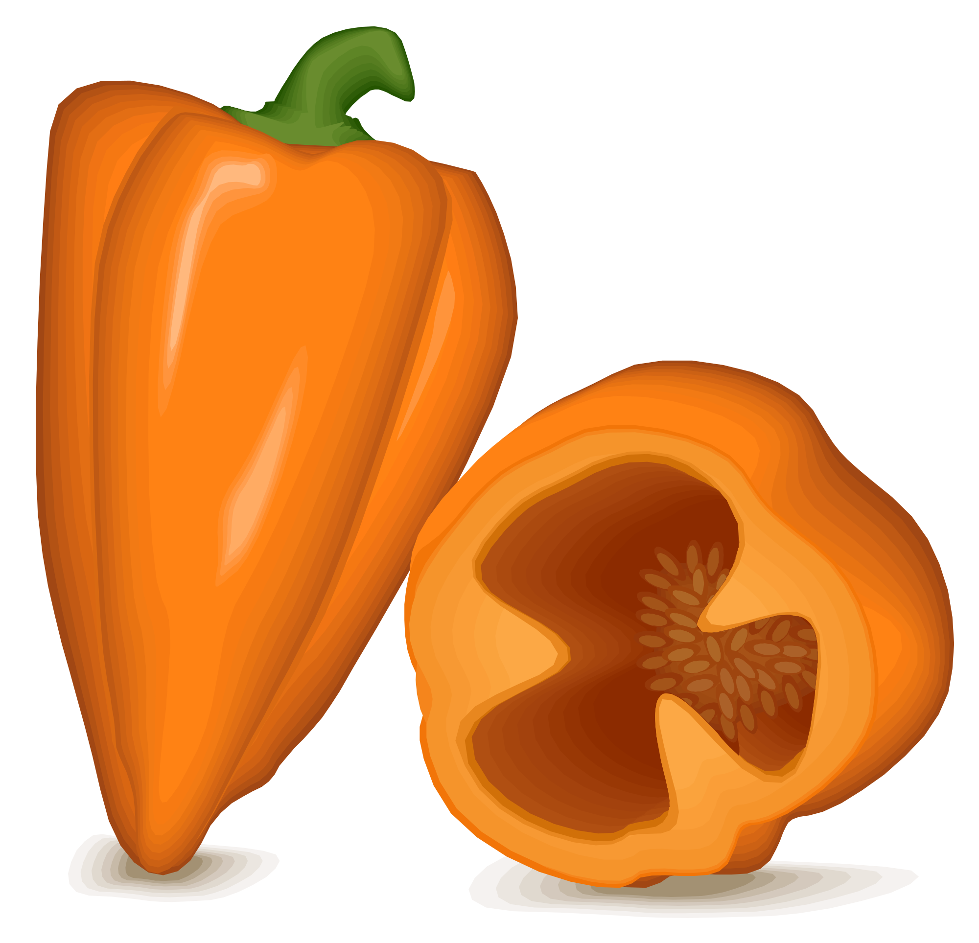 pepper clipart habanero pepper