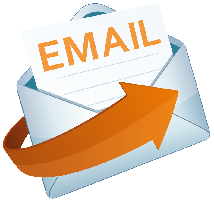 orange clipart email