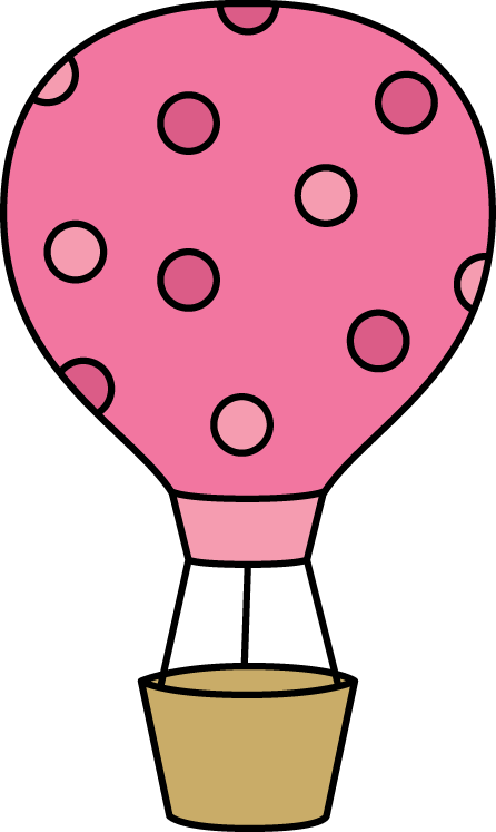 pink clipart ballon