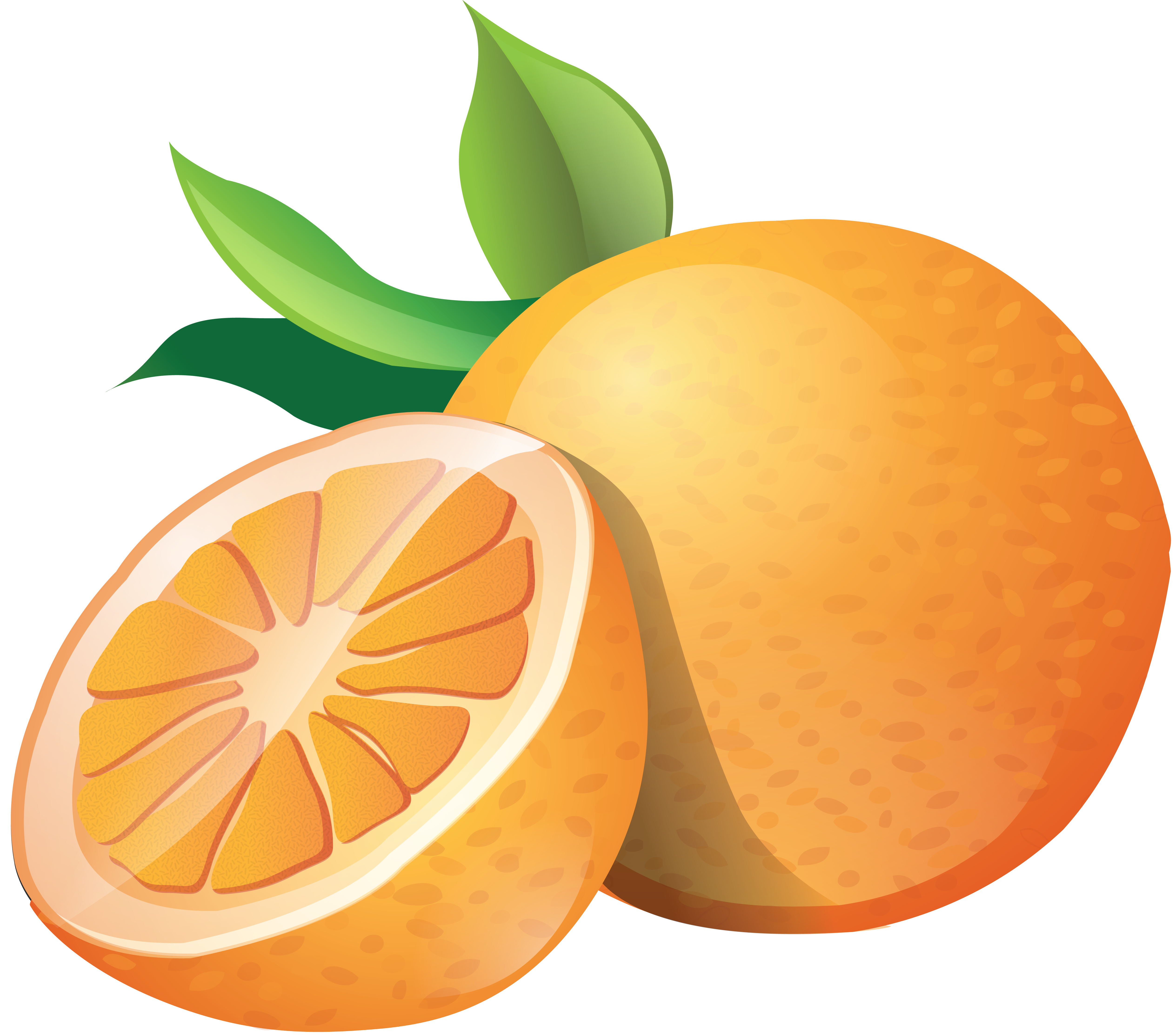 oranges clipart toothbrush