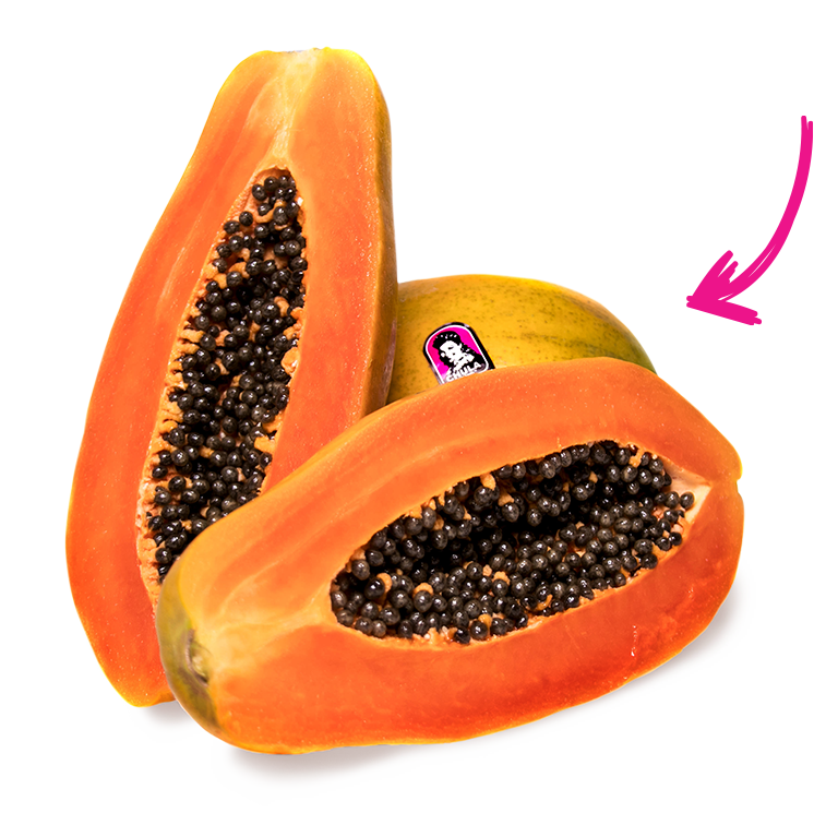 orange clipart papaya