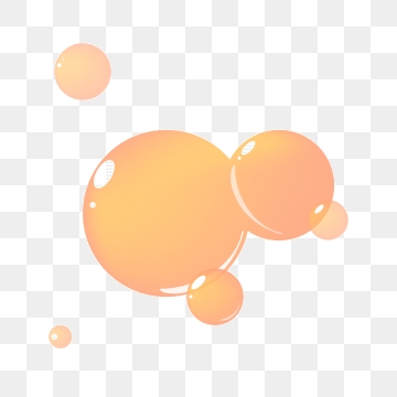 oranges clipart bubbles