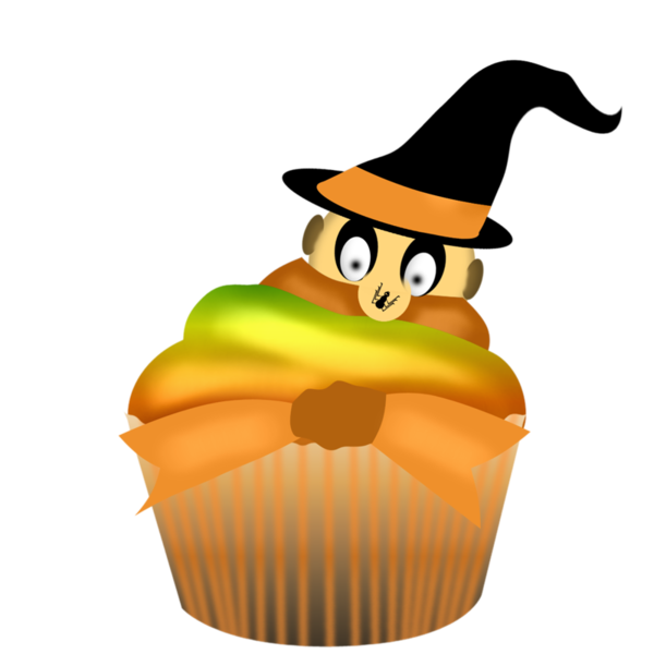 oranges clipart cupcakes