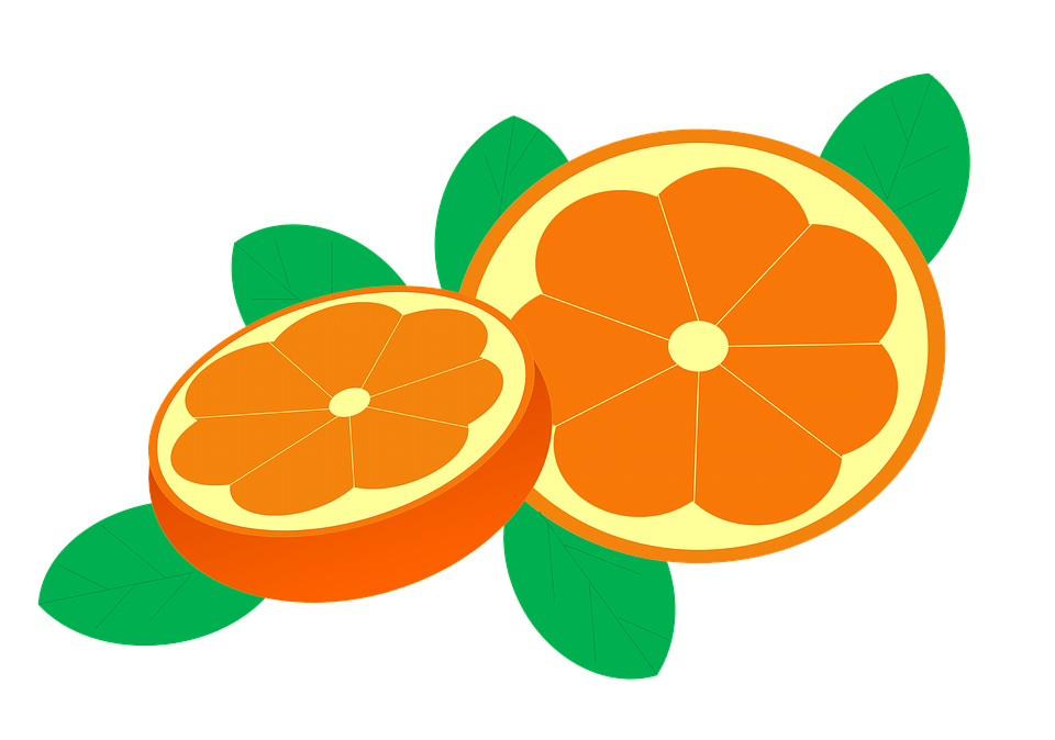 oranges clipart face