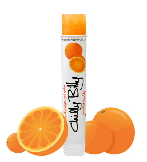oranges clipart ice lolly