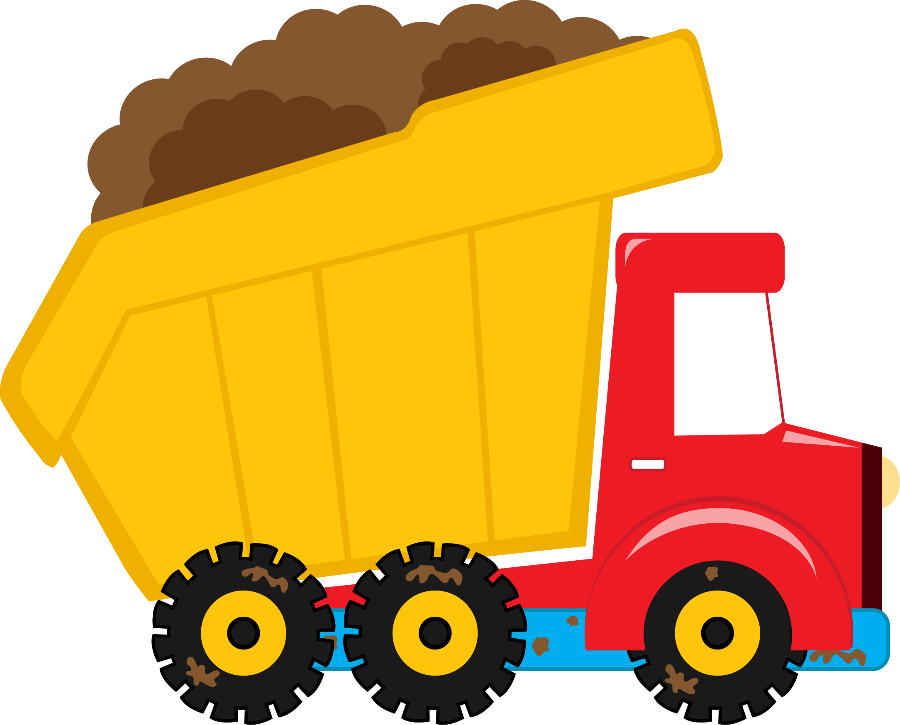 oranges clipart lorry