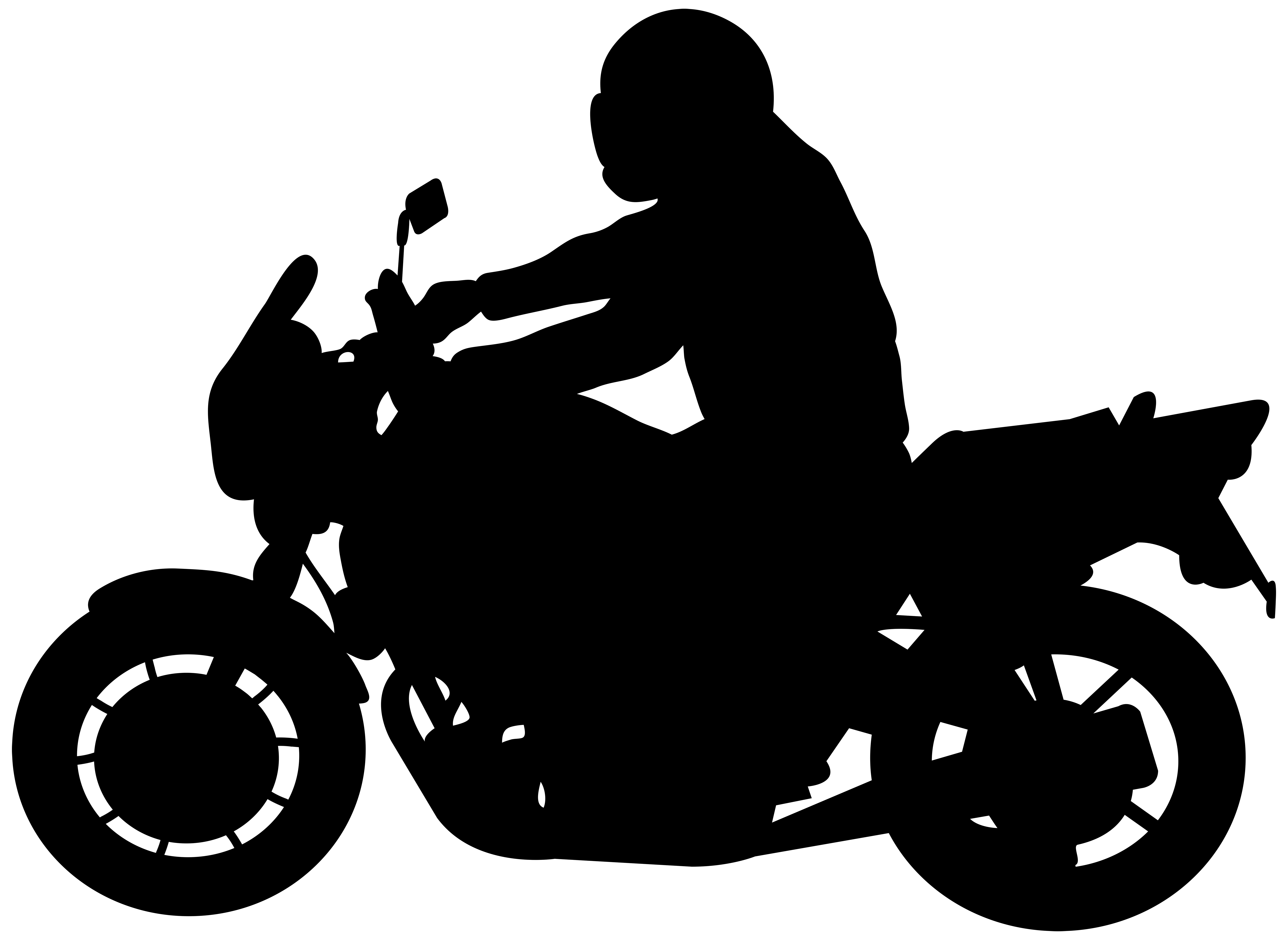 Silhouette clip art biker. Oranges clipart motorcycle