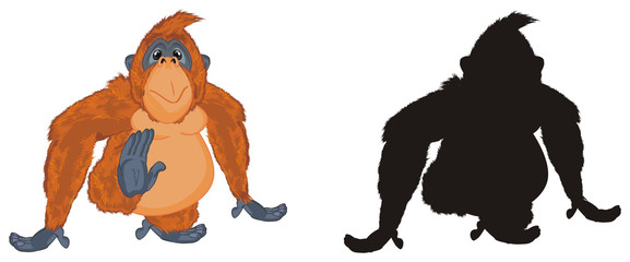 Search photos . Oranges clipart orangutan