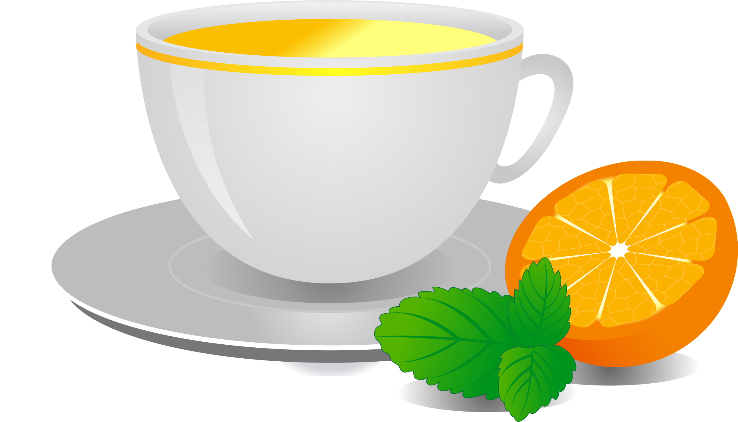 Hibiscus tea coffee cup. Oranges clipart teacup