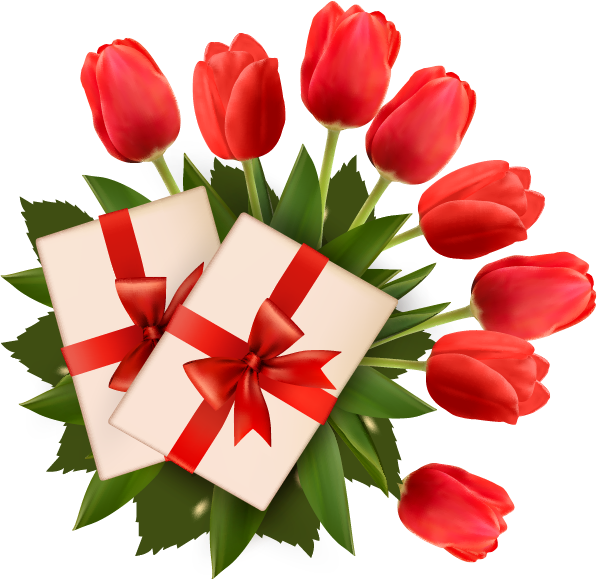 Oranges clipart tulips. Forgetmenot flowers