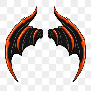 Oranges clipart wings. Free download symmetrical orange