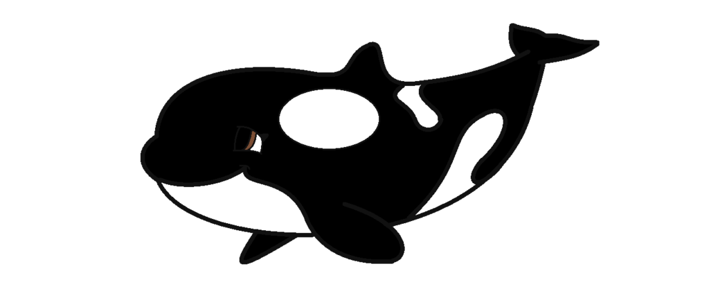 orca clipart chibi
