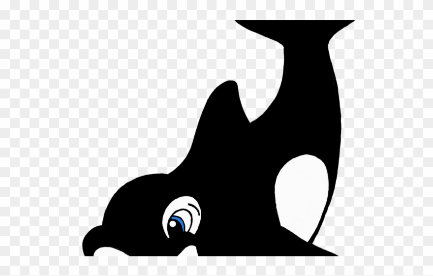 orca clipart jumping