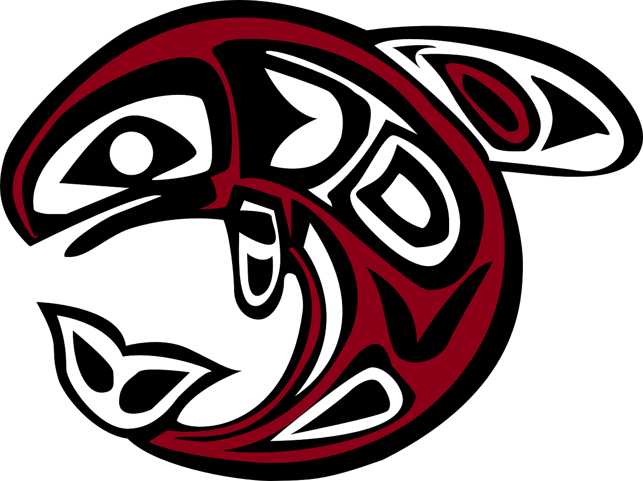 salmon clipart first nation