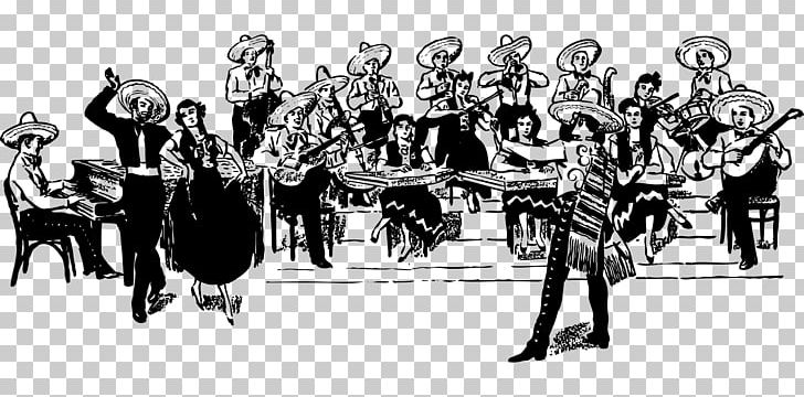 orchestra clipart black and white