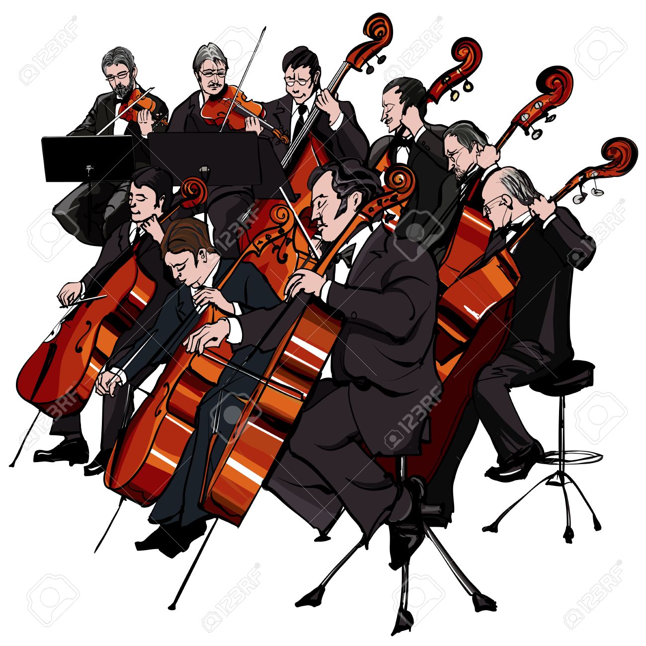 orchestra clipart chamber orchestra