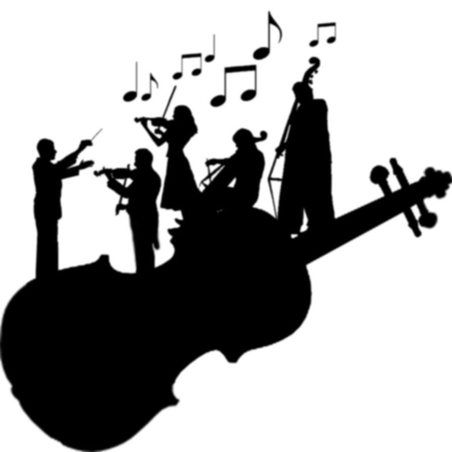 orchestra clipart halloween music