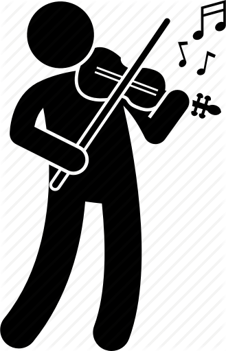 orchestra clipart music icon