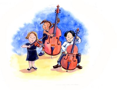 orchestra clipart student
