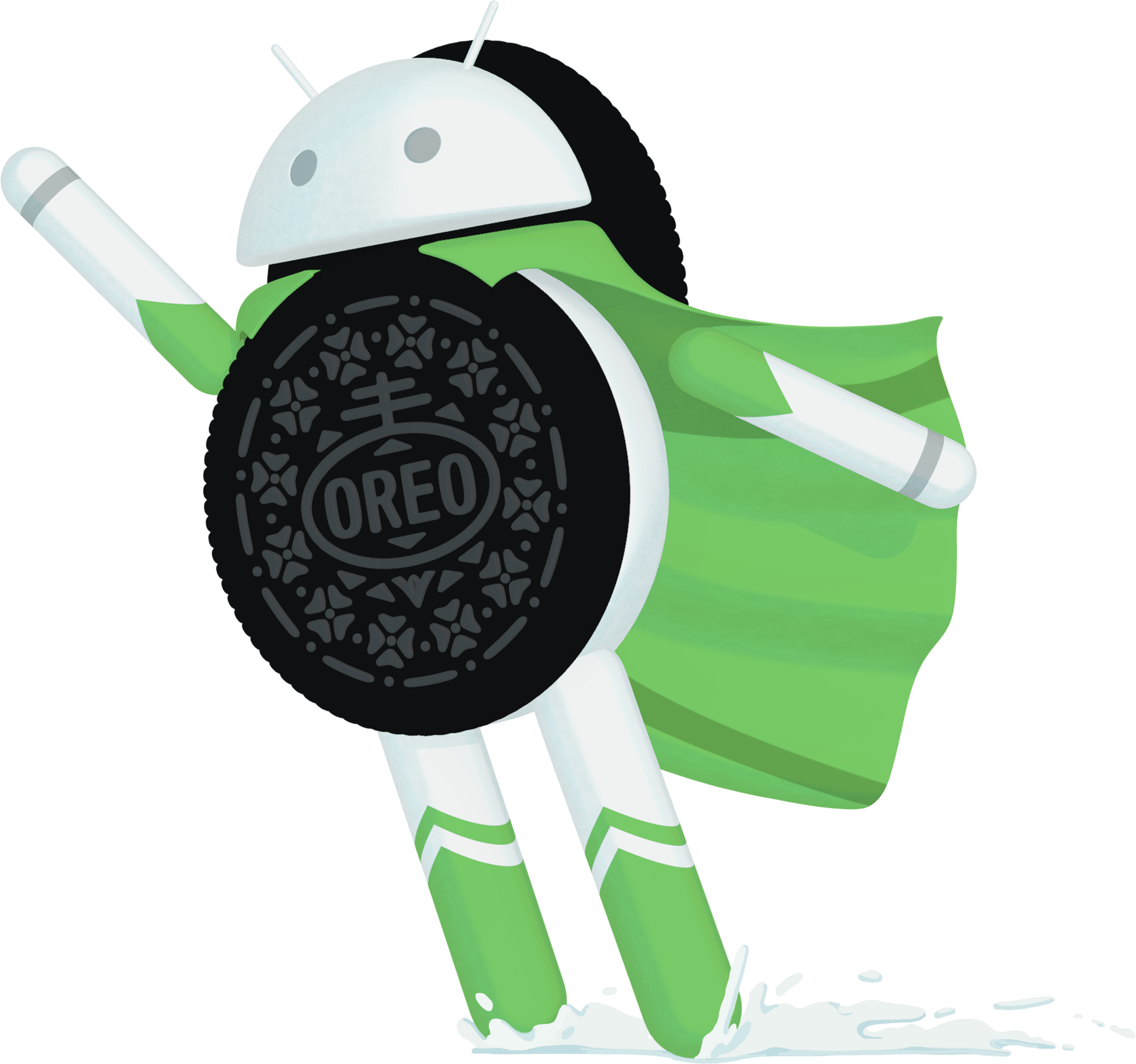 Google tailors pie to. Oreo clipart android