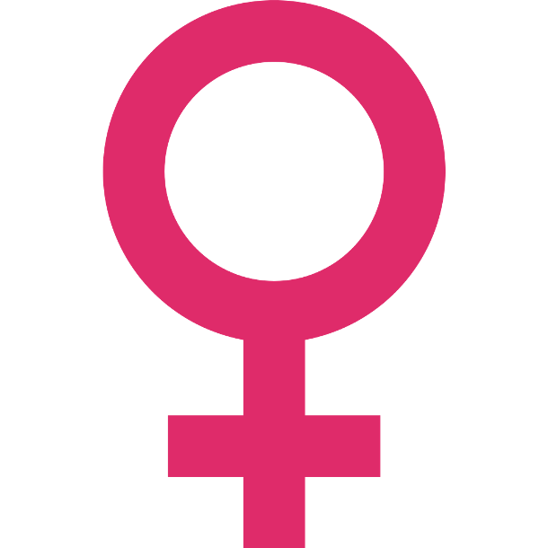 The female symbol is. Oreo clipart cross